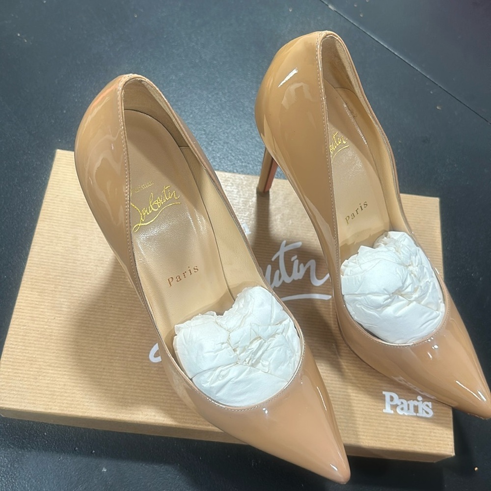 Christian Louboutin Pigalle Follies 100 Patent Nude
